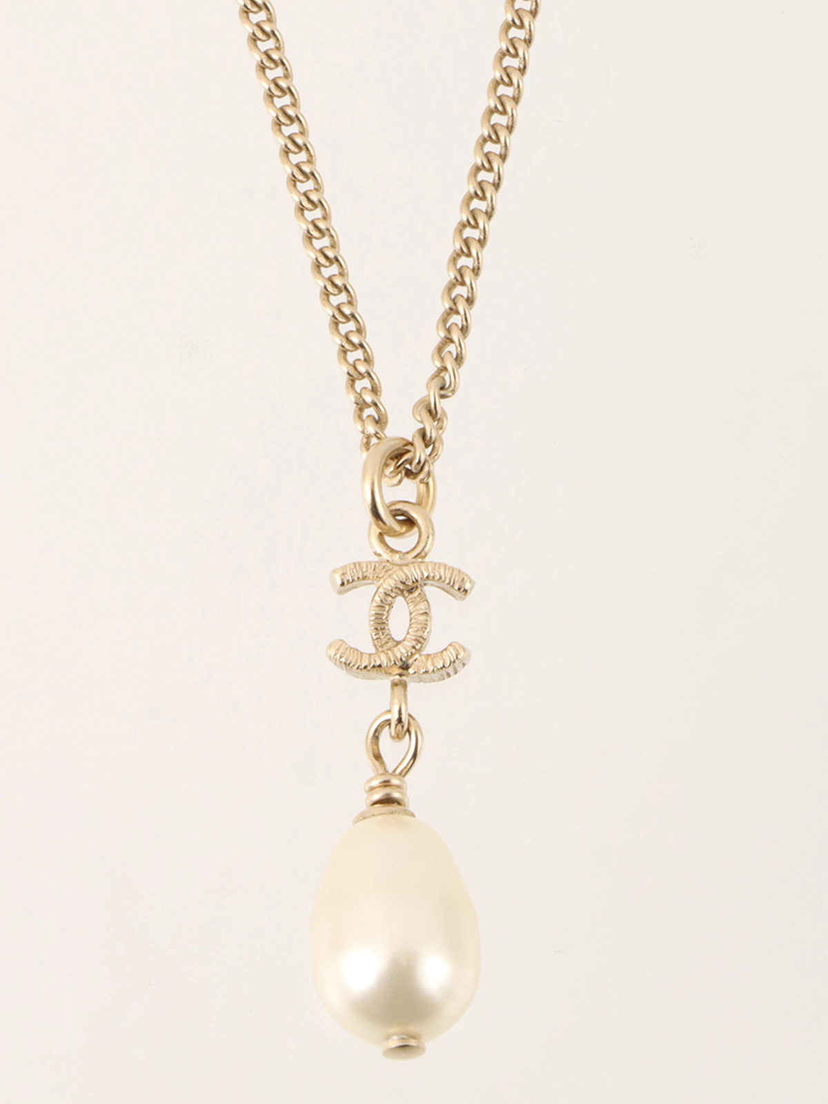 シャネル CCネックレス パール ゴールド CHANEL ≪ 新品 ≫ シャネル CCマーク パール ネックレス ABB846